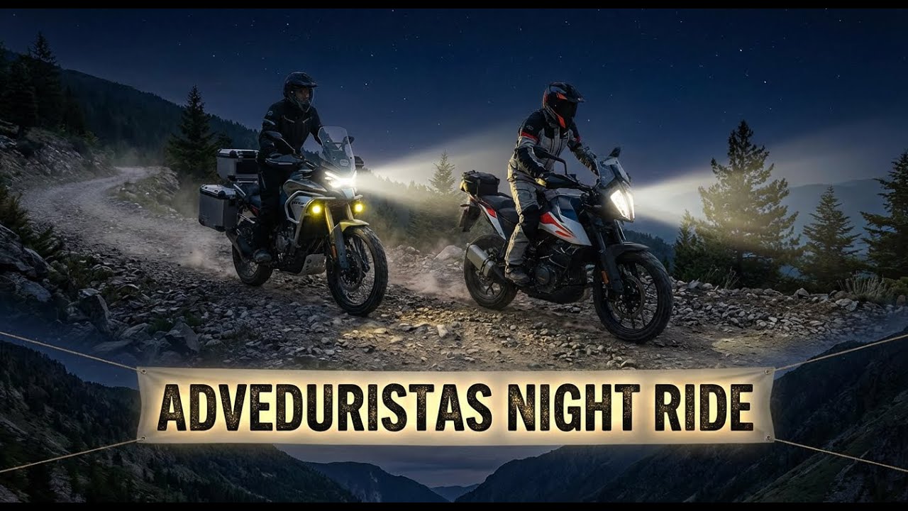 Advenduristas Night Ride II  CFMOTO 450 MT ADV