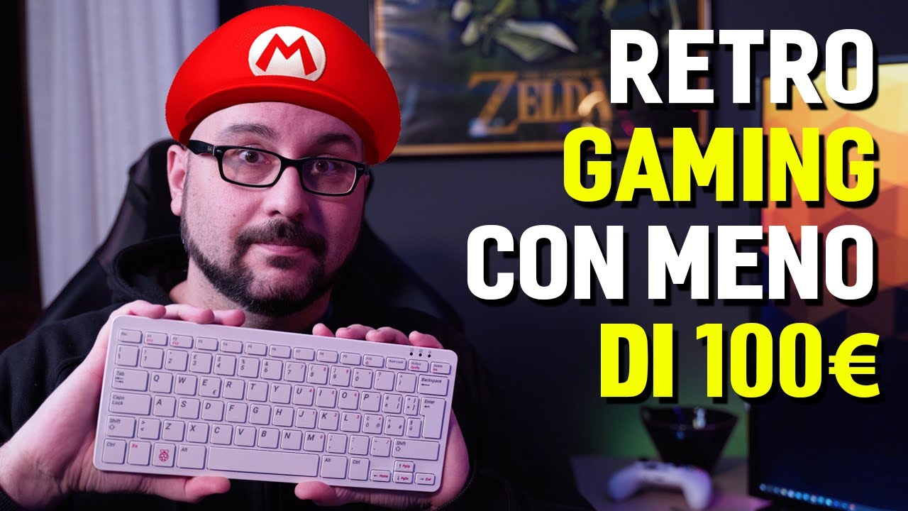 CREIAMO UNA CONSOLE per RETRO GAMING | Raspberry Pi 4 / Pi 400
