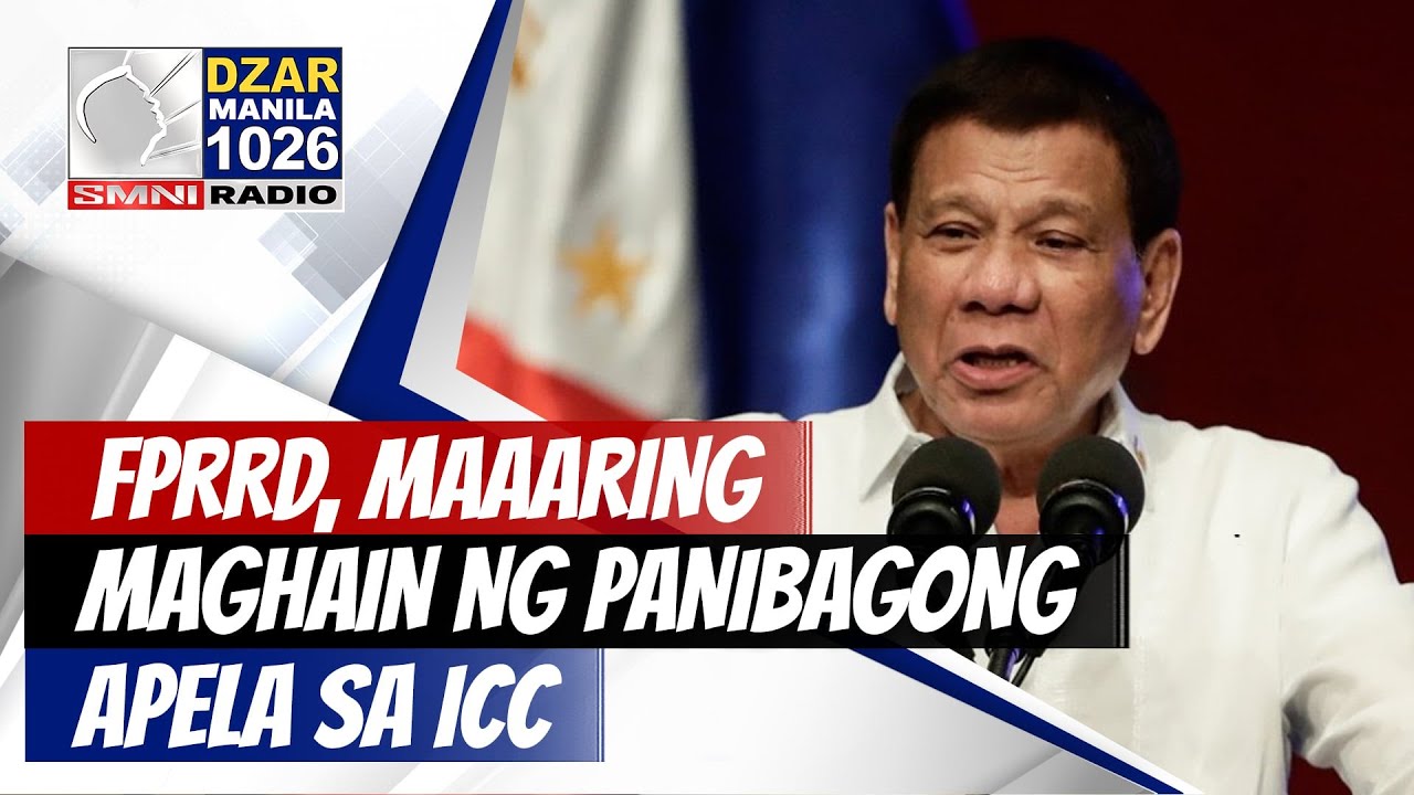#SMNIRadioNewsblast: FPRRD, binigyan ng hanggang Huwebes para magsumite ng apela sa ICC