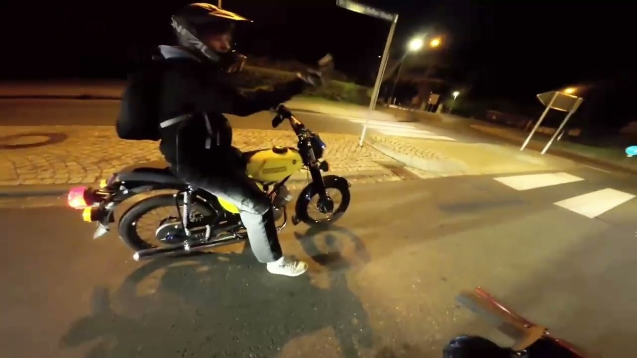 Nightride mit TGL 50 Sport (Simson s51)