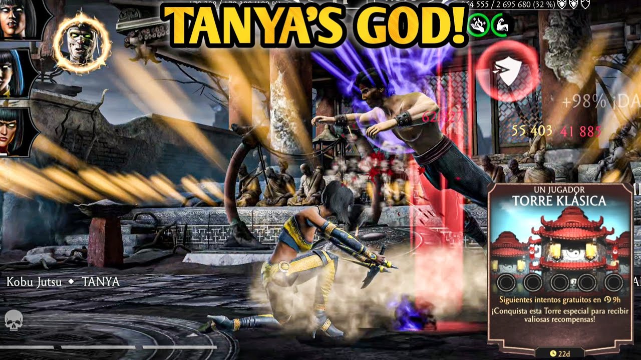 HECHICERIA DE FUEGO INSANA!🪄 Batalla 200 De La TORRE KLASICA + RECOMPENSA. MK Mobile