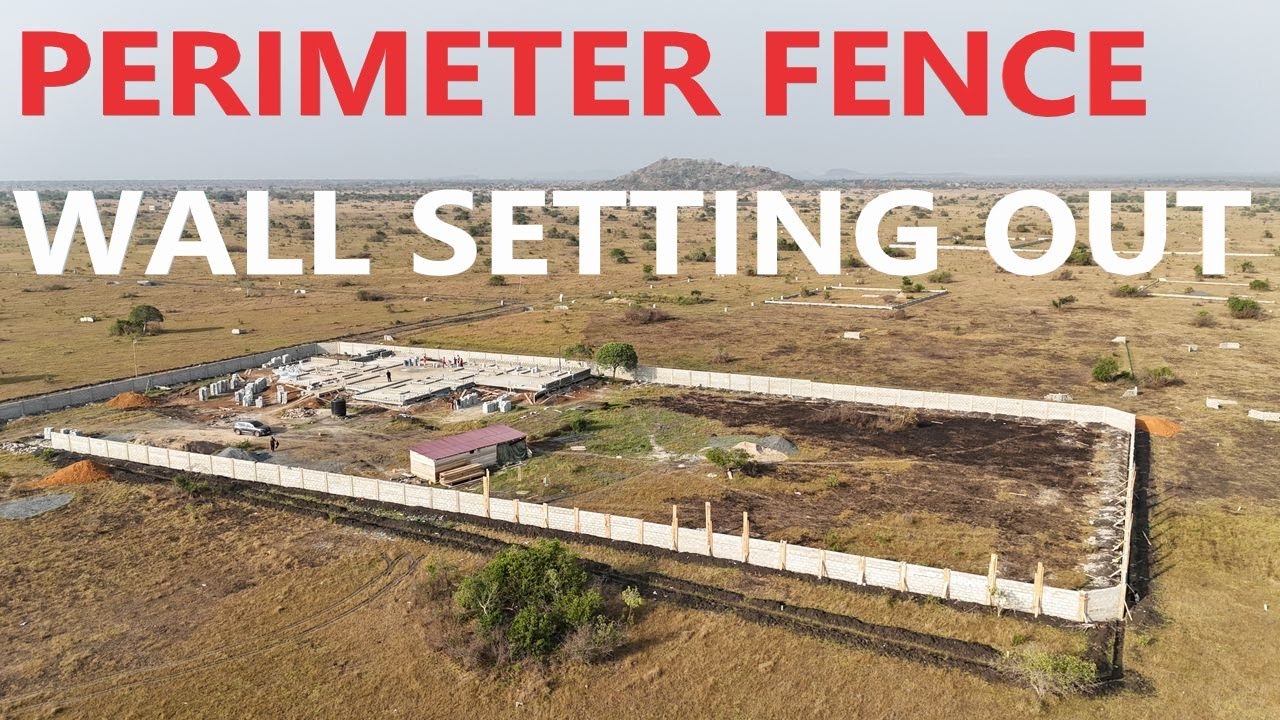 Building in Ghana Contruction of A Perimeter Fence Wall | Ep-09 | Project Noah #brightandclara