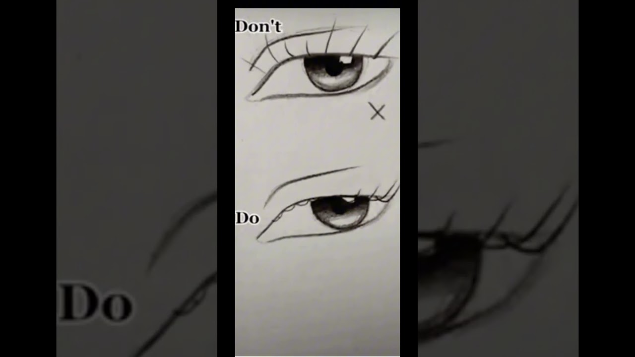 Do and don&rsquo;t drawing eyes #music #song #cover #dance #lyrics #sofiareyes #delaghetto #art 123