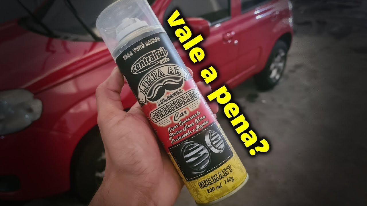 Limpeza do Ar condicionado do carro | Limpa Ar Central Sul. Vale a pena?