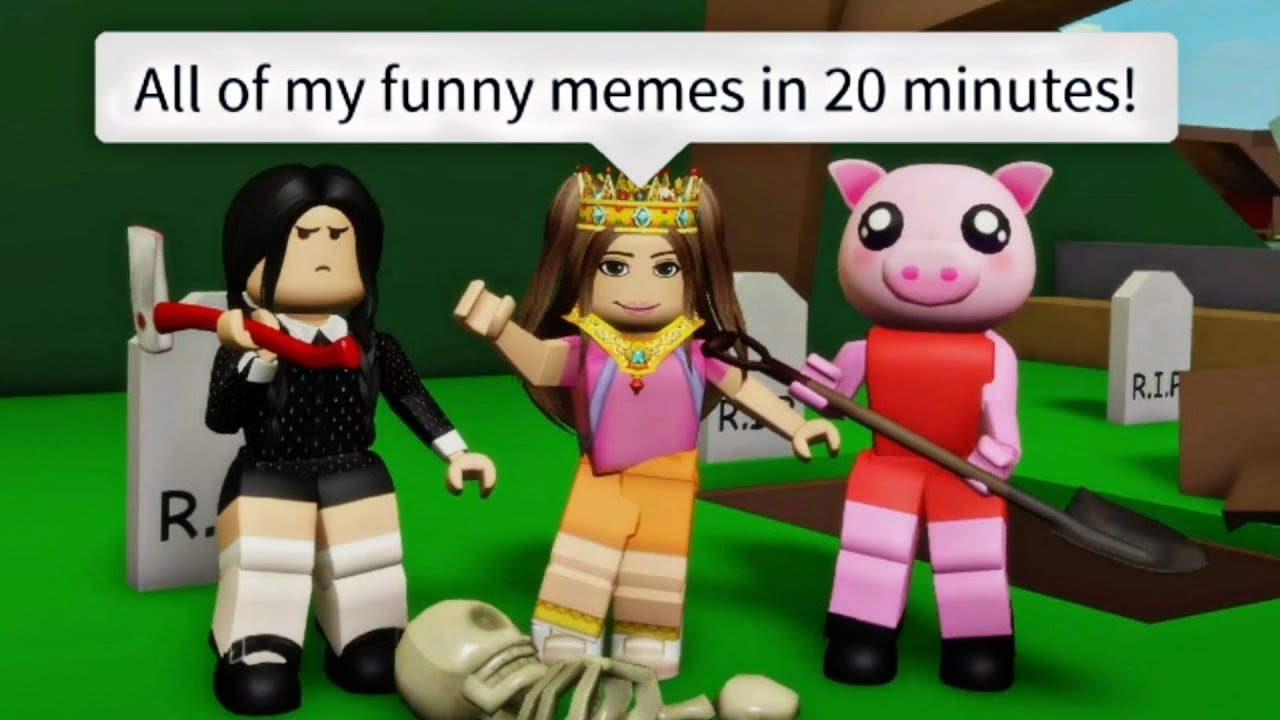 Все мои ЛУЧШИЕ СМЕШНЫЕ МЕМЫ за 20 минут😂 - Подборка Roblox!