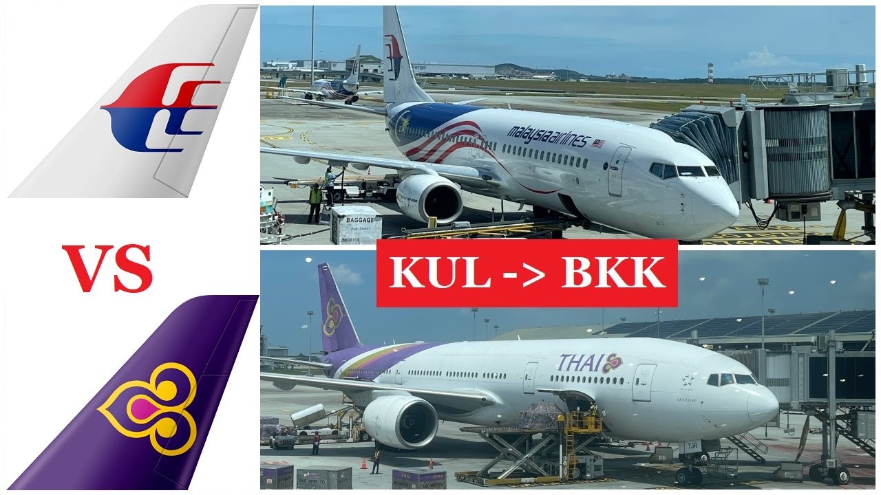 Malaysia Airlines B737-800 vs Thai Airways B777-200ER - Kuala Lumpur to Bangkok - Comparison #108