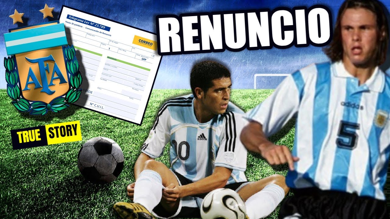 Los jugadores que mandaron el telegrama de renuncia a la AFA y le dijeron que NO a la selección