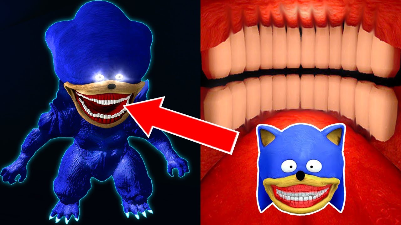 What Happens When I Teleport INSIDE Godzila  Sonic Tapes To Save His Lil Sonic | Gmod Nextbots