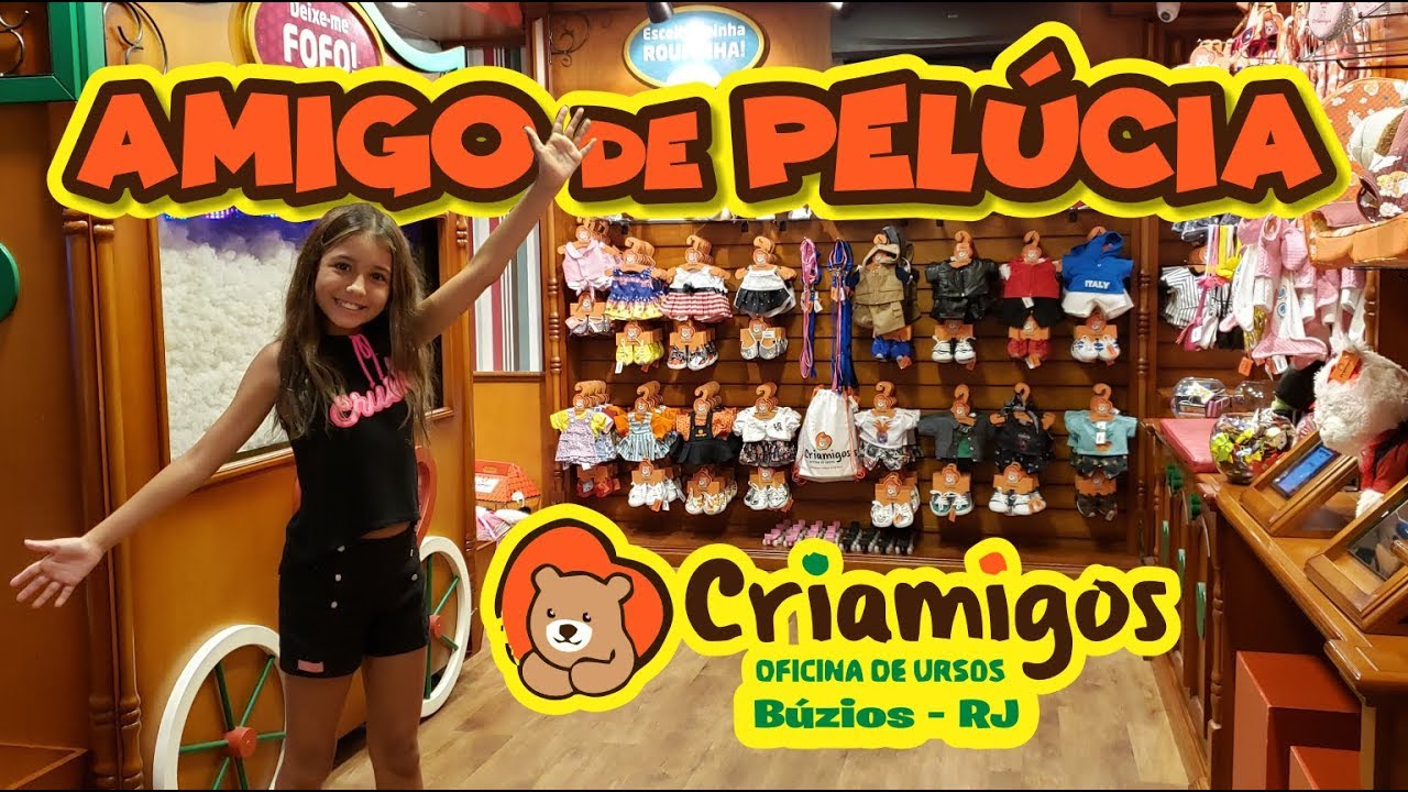 FAZENDO AMIGO DE PELÚCIA NA CRIAMIGOS - PRETEND PLAY TO MAKE PLUSHIES