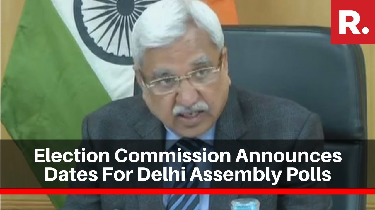 Delhi Elections 2020: Election Commission Announces Dates For Delhi Assembly Polls