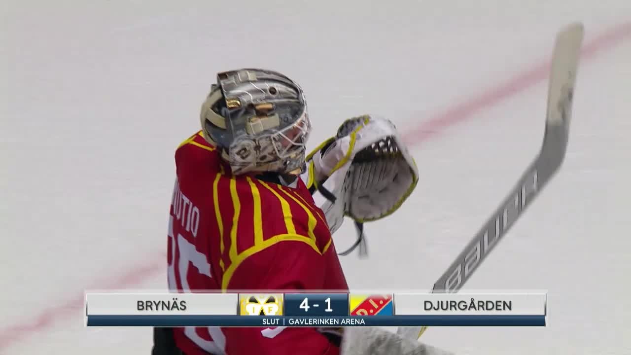 Höjdpunkter: Brynäs pulveriserade Djurgården - nionde raka hemmasegern - TV4 Sport
