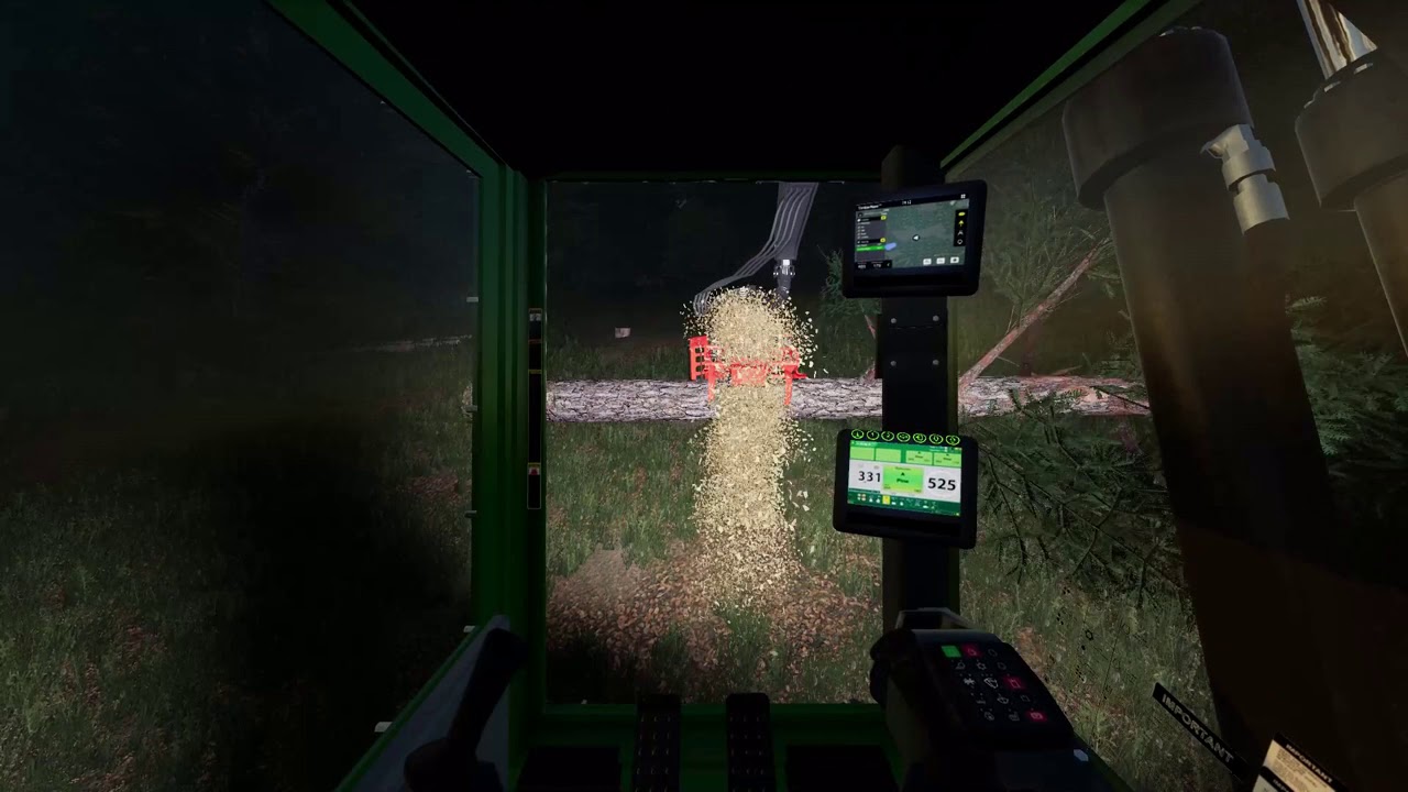 FS19 - John Deere 959 harvesting