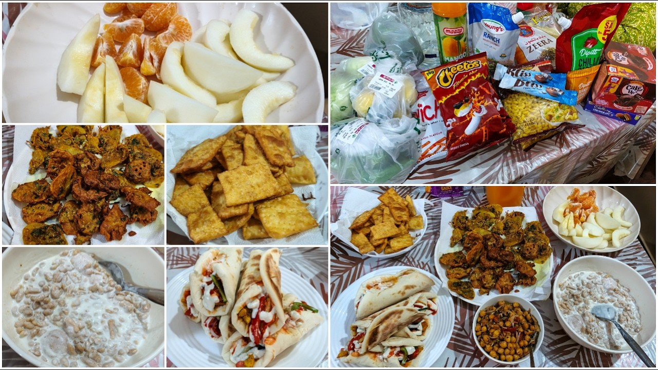 Roze Main Shopping | Mazedar Shawarma Banaya Iftar Ke Liye 😍11 Sehri to Iftar Routine Vlog