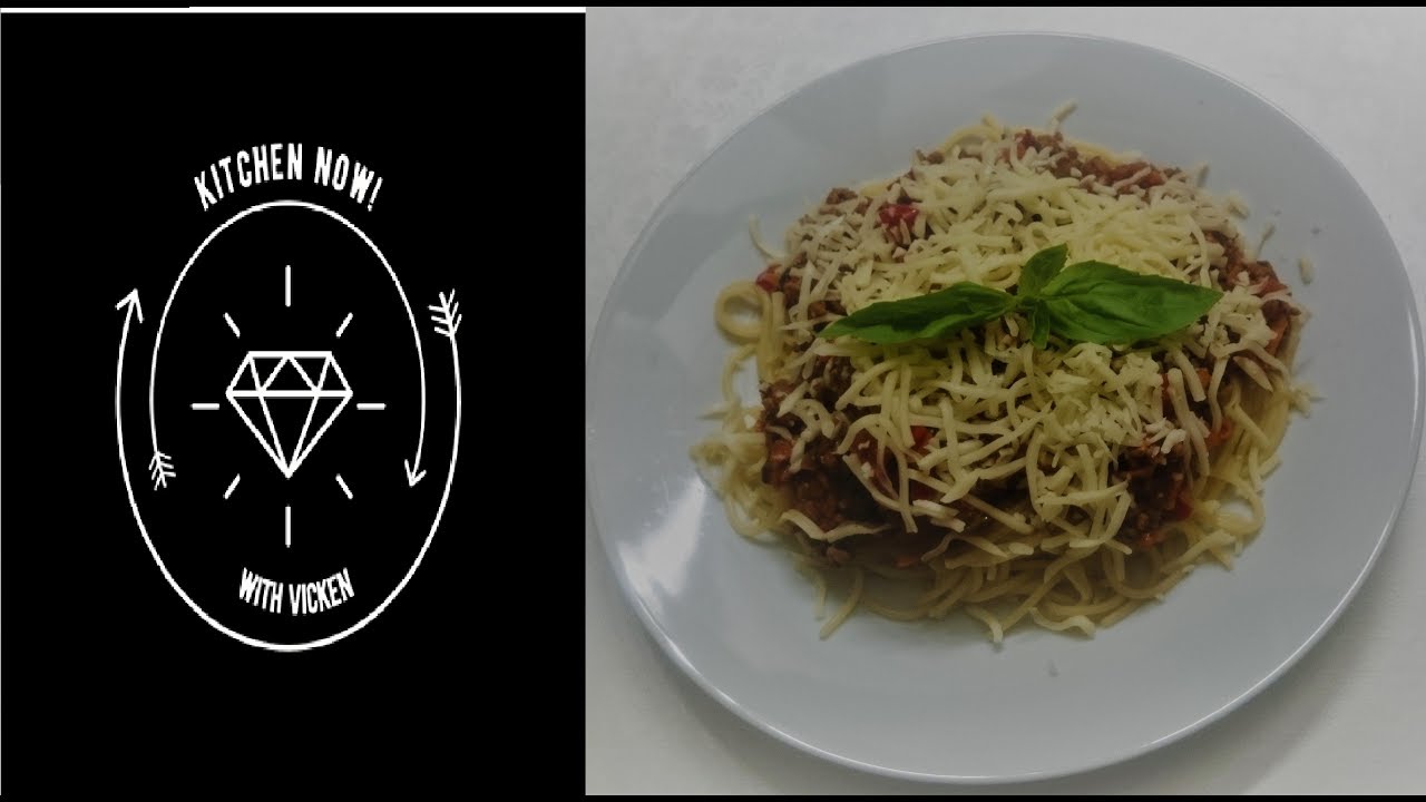 Spaghetti Bolognese, easy and tasty. 18/01/2018