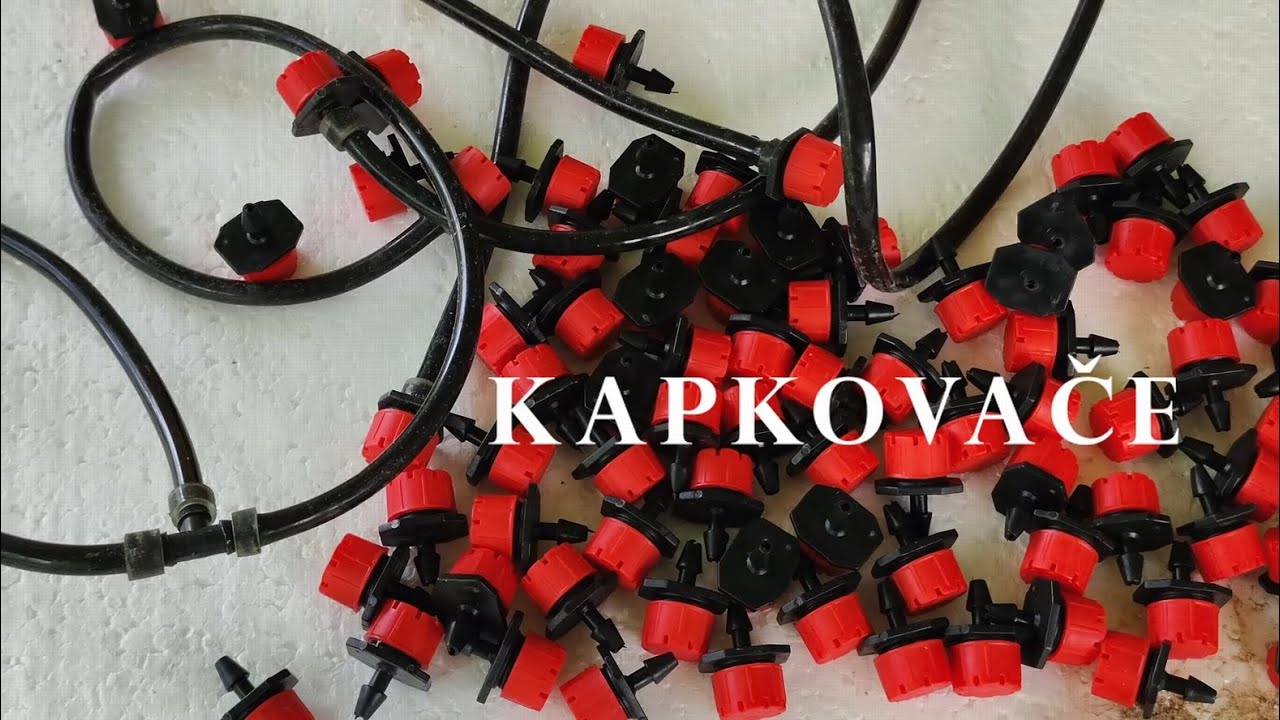 ZÁVLAHA kapkovače, hadice, praxe: Test Různých Kapkovačů a Montáž