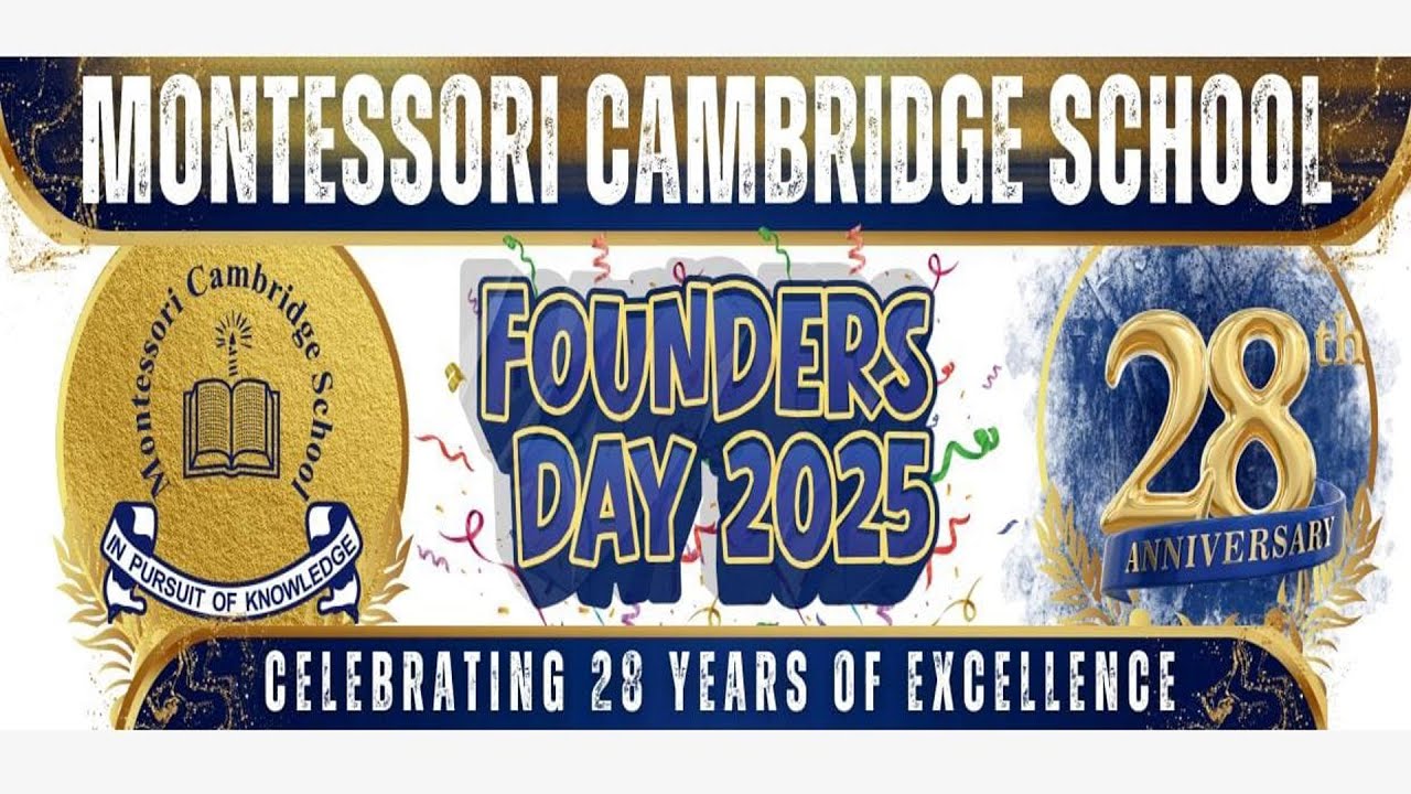 🔴[LIVE] ||CELEBRATING 28 YEARS OF EXCELLENCE || MONTESSORI CAMBRIDGE SCHOOL (PATHANKOT)||21 DEC 2025