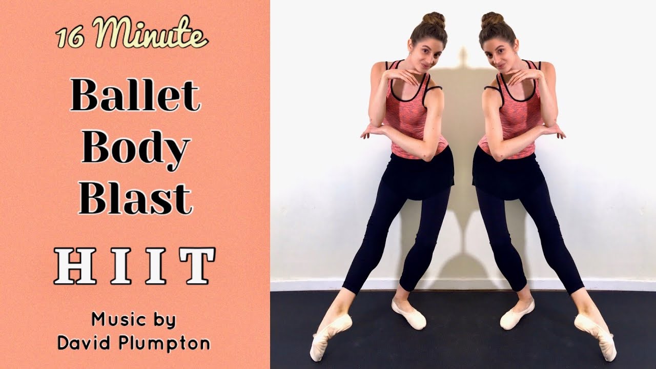16 MIN BALLET BODY HIIT | For Weight Loss & Lean Muscles