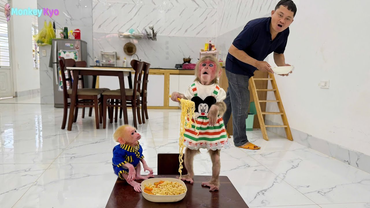 Dad couldn’t believe what Kyo did to start the day!