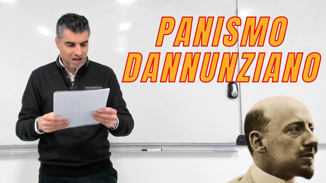 D'Annunzio - Panismo: il significato della Natura e del Mare da L'onda a La pioggia nel pineto