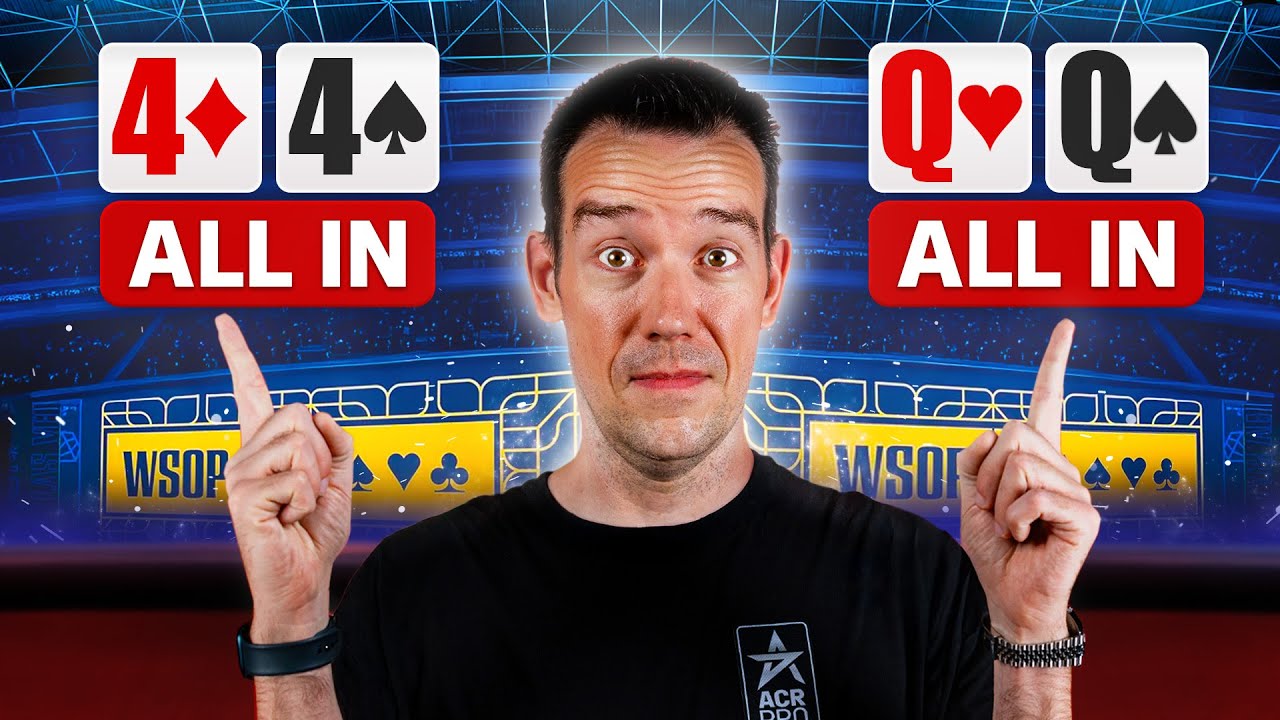 A Miracle Hand To Stay Alive at the World Series of Poker?! | WSOP Vlog #17