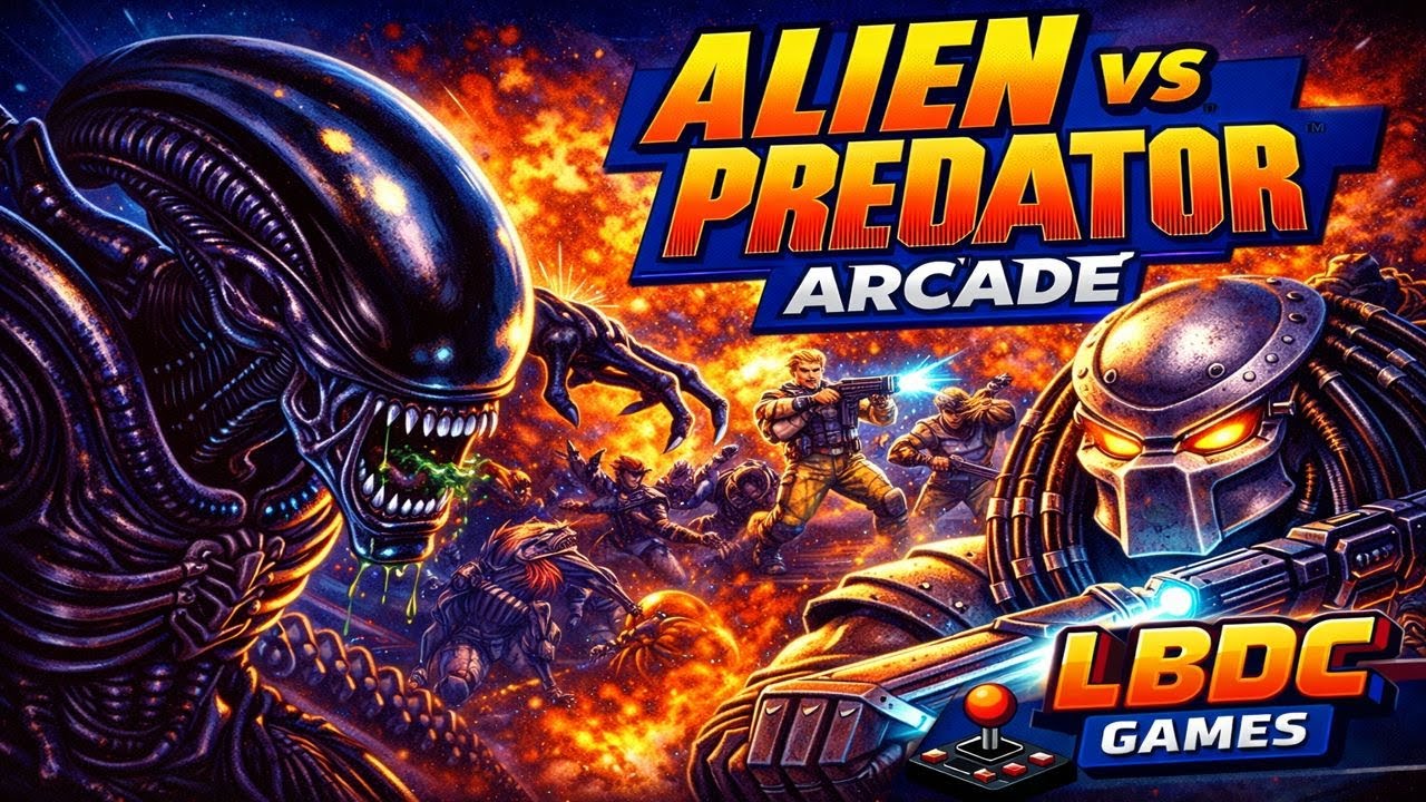 🎮 Alien vs Predator (Arcade) – Clássico da CAPCOM! 👽🛡️