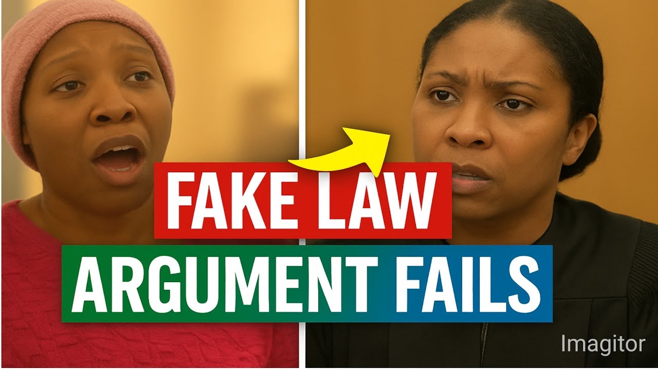 Judge DESTROYS Woman&rsquo;s Fake Law Argument in Courtroom Showdown