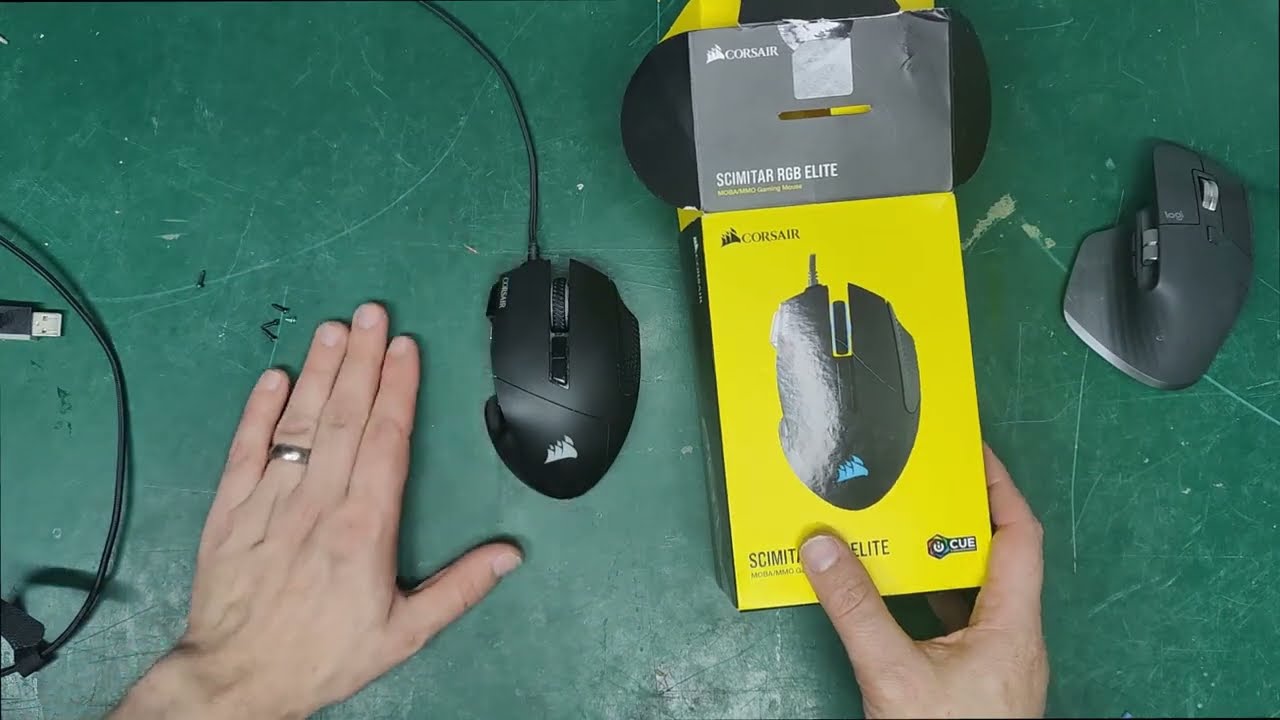 Corsair scimitar rgb elite/pro repair
