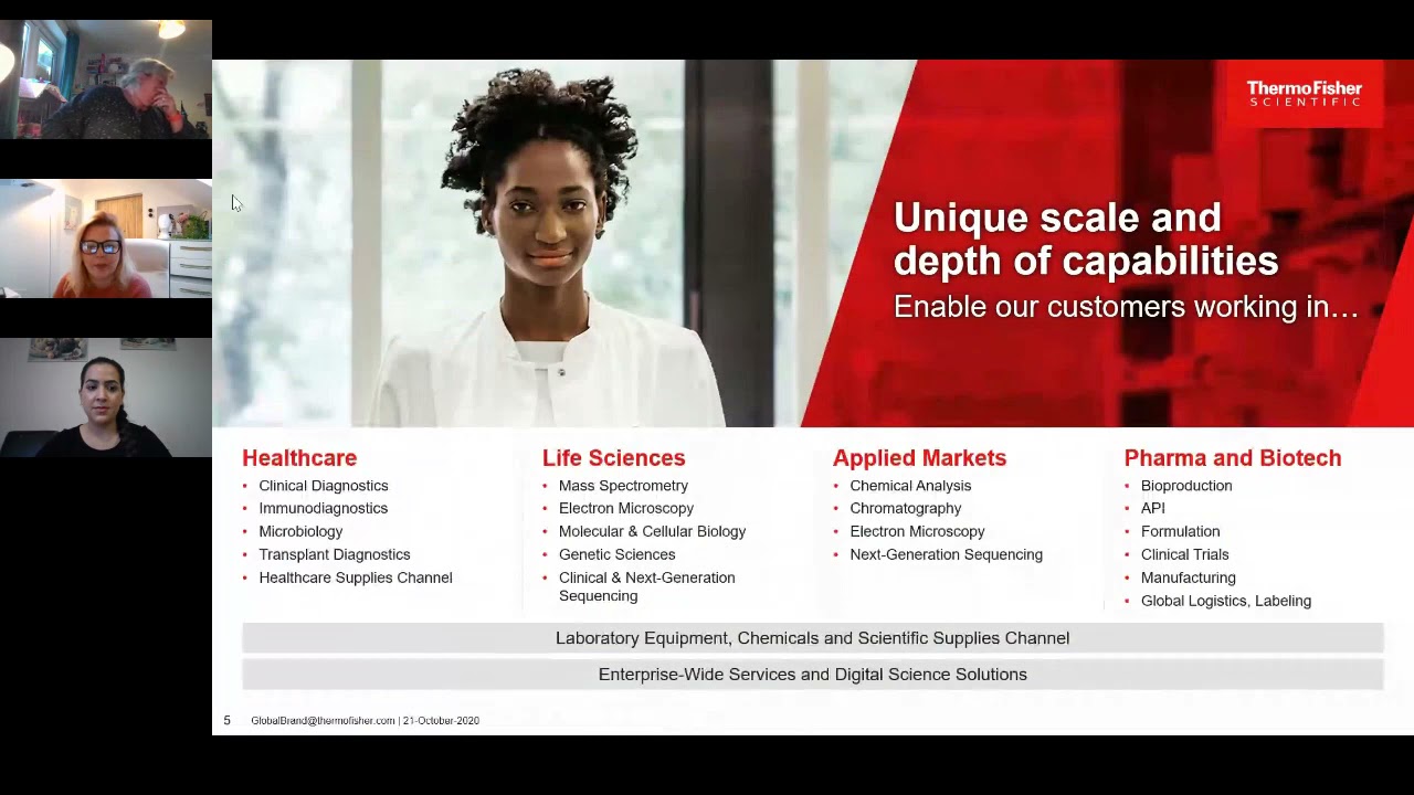 Thermo Fisher Scientific Talk & Q&A