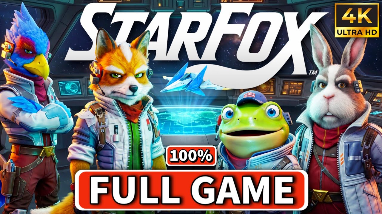 STAR FOX Remake (Switch 2) - 100% Gameplay Walkthrough FULL GAME All Routes [4K 60FPS]