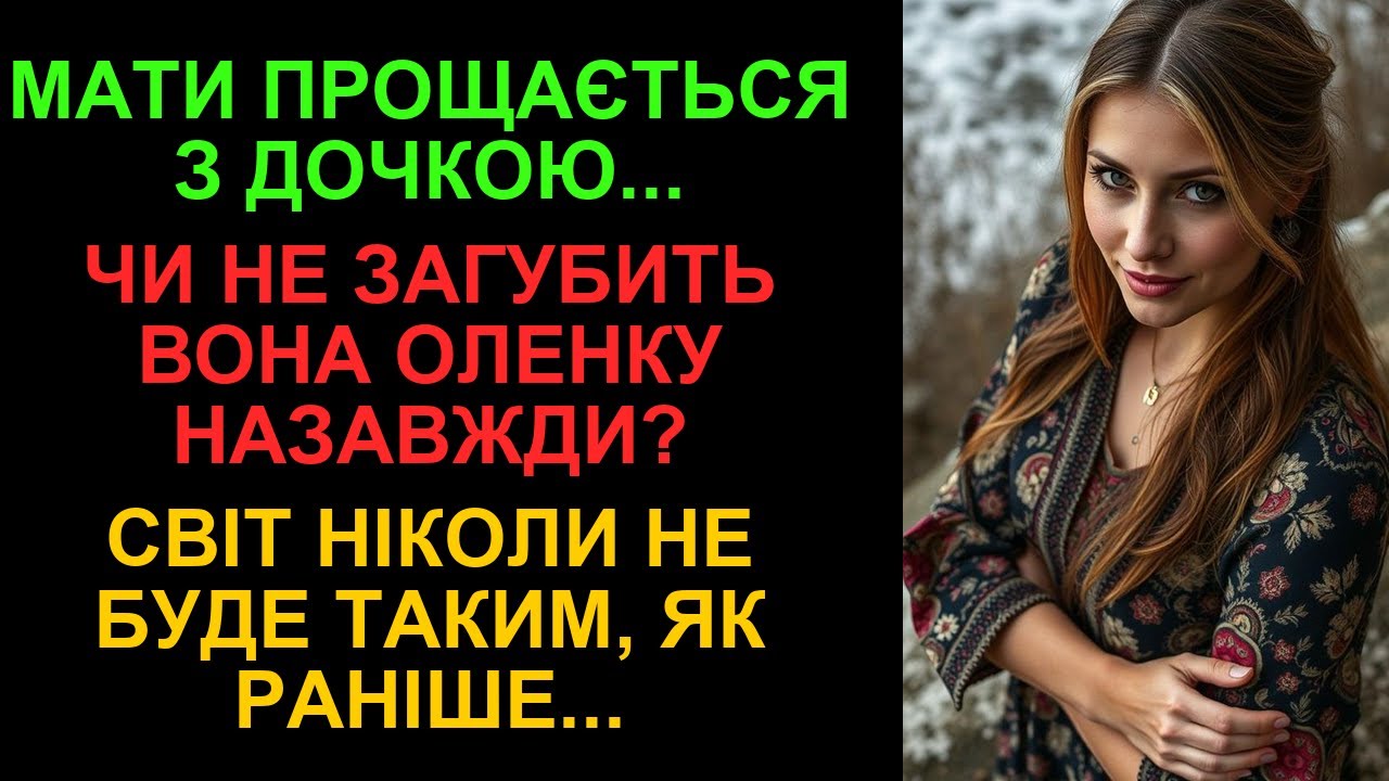 Розлука на вокзалі: Чи зможе Оленка не загубитися у новому світі?