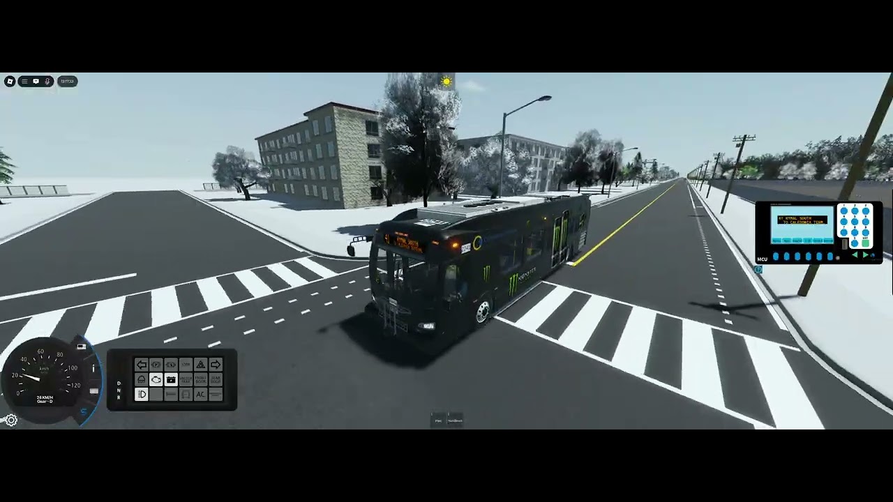 Route 41 monster bus