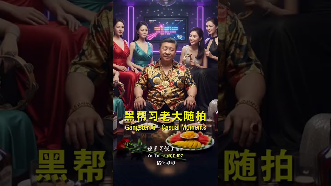 黑老大随拍！| AI搞笑视频 | Gangster Boss &ndash; Casual Moments | AI Funny Video