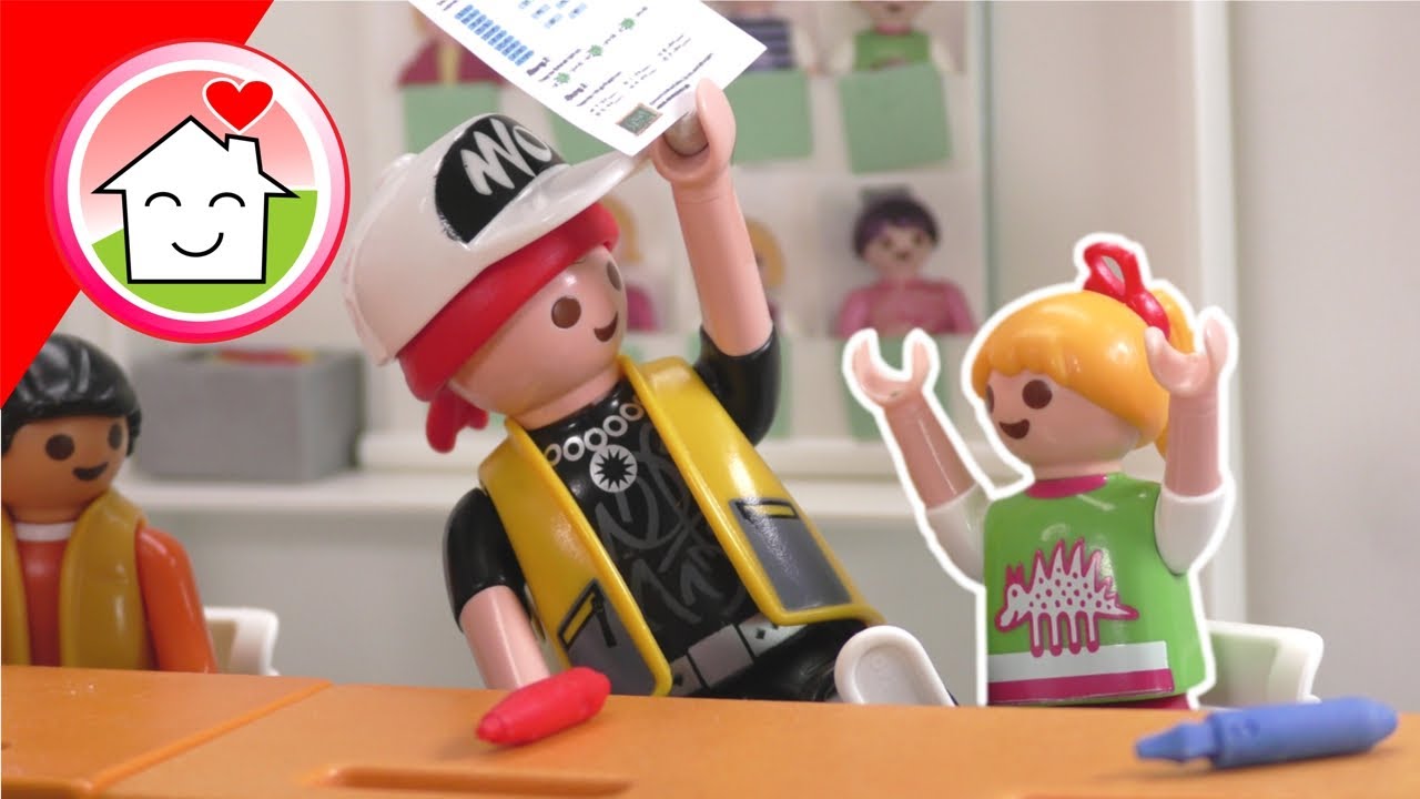Playmobil Familie Hauser - Sigi in Lenas Klasse - Schulgeschichte