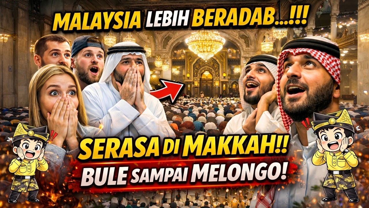 SUBHANALLAH! Tarawih Malaysia Buat Orang Arab TERPANA 😭 Rasa Macam Di Makkah!
