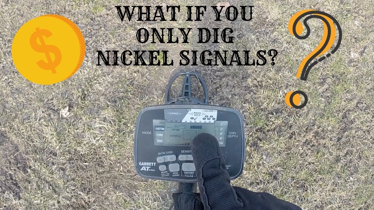 Metal Detecting in Michigan - Looking for Gold by Digging Only Nickel Signals