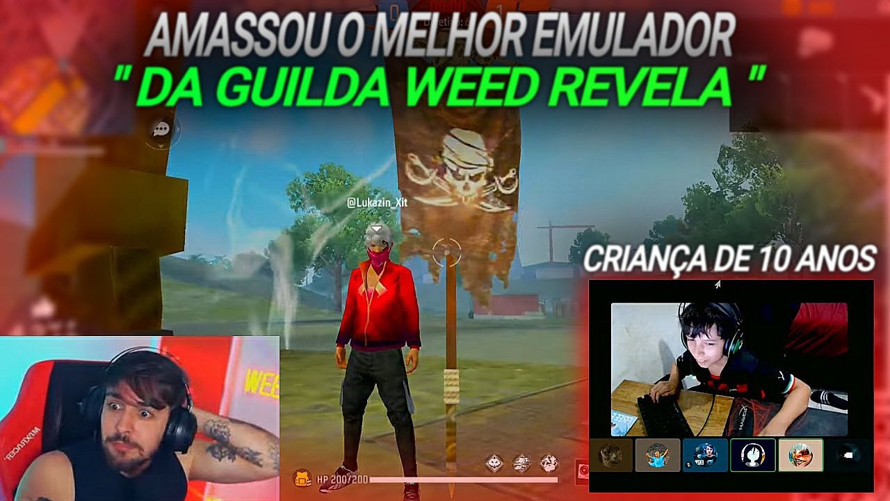 ESSA CRIANÇA DE 10 ANOS AMASSOU O MELHOR EMULADOR DA GUILDA DO WEEDZAO!!A NOVA REVELAÇÃO KIDS!!