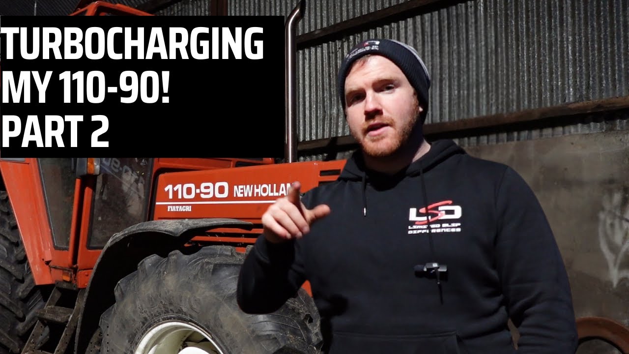 Turbocharging my Fiat NH 110-90! Part 2