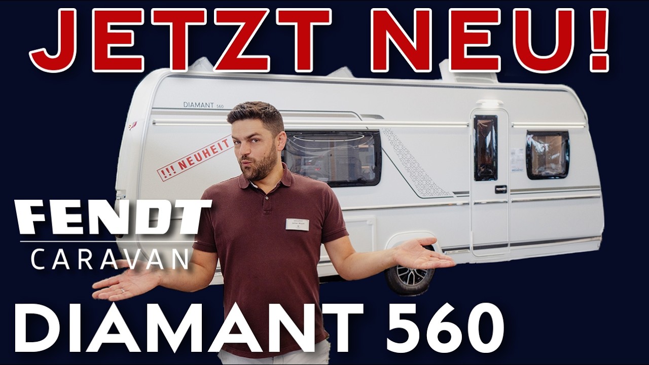 Fendt Wohnwagen Diamant 560. Der Wohnwagen für Eure entspannten Reisen