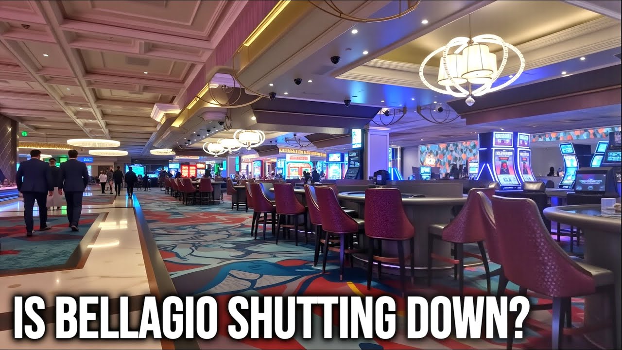 Walking through an empty Bellagio: where did everyone go?