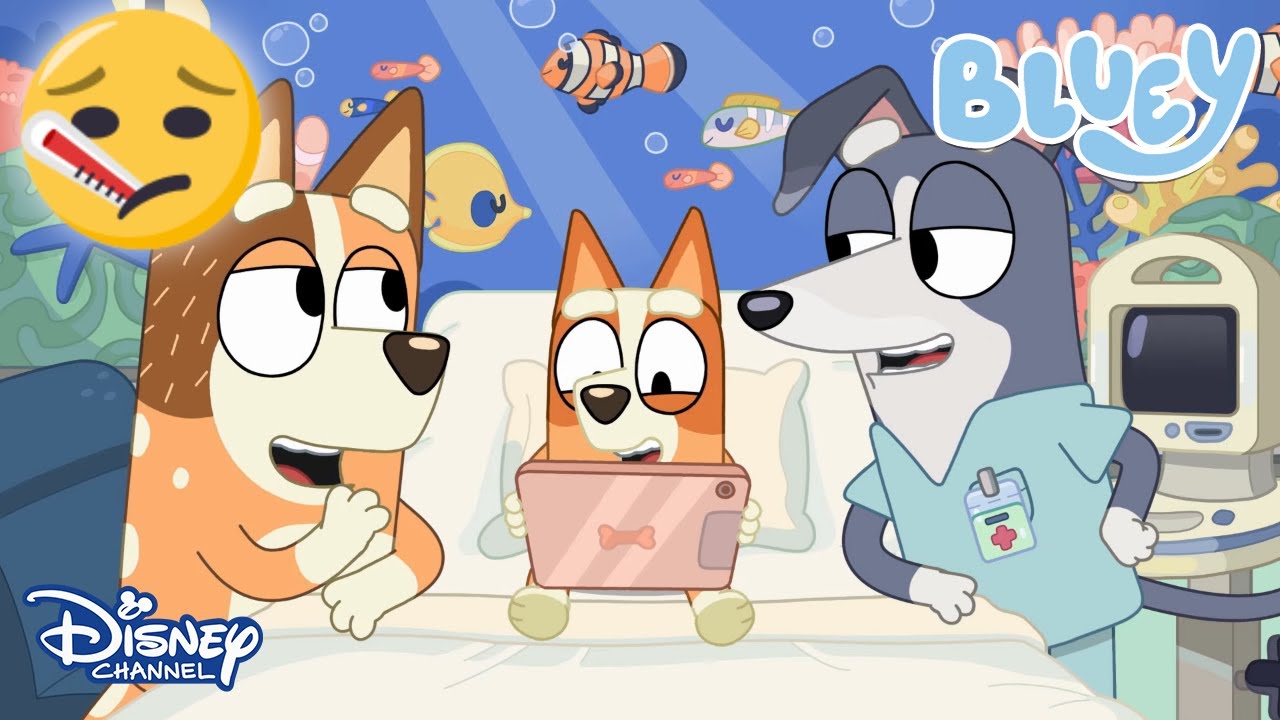 Hastalık😓 | Bluey | @DisneyPlusTR