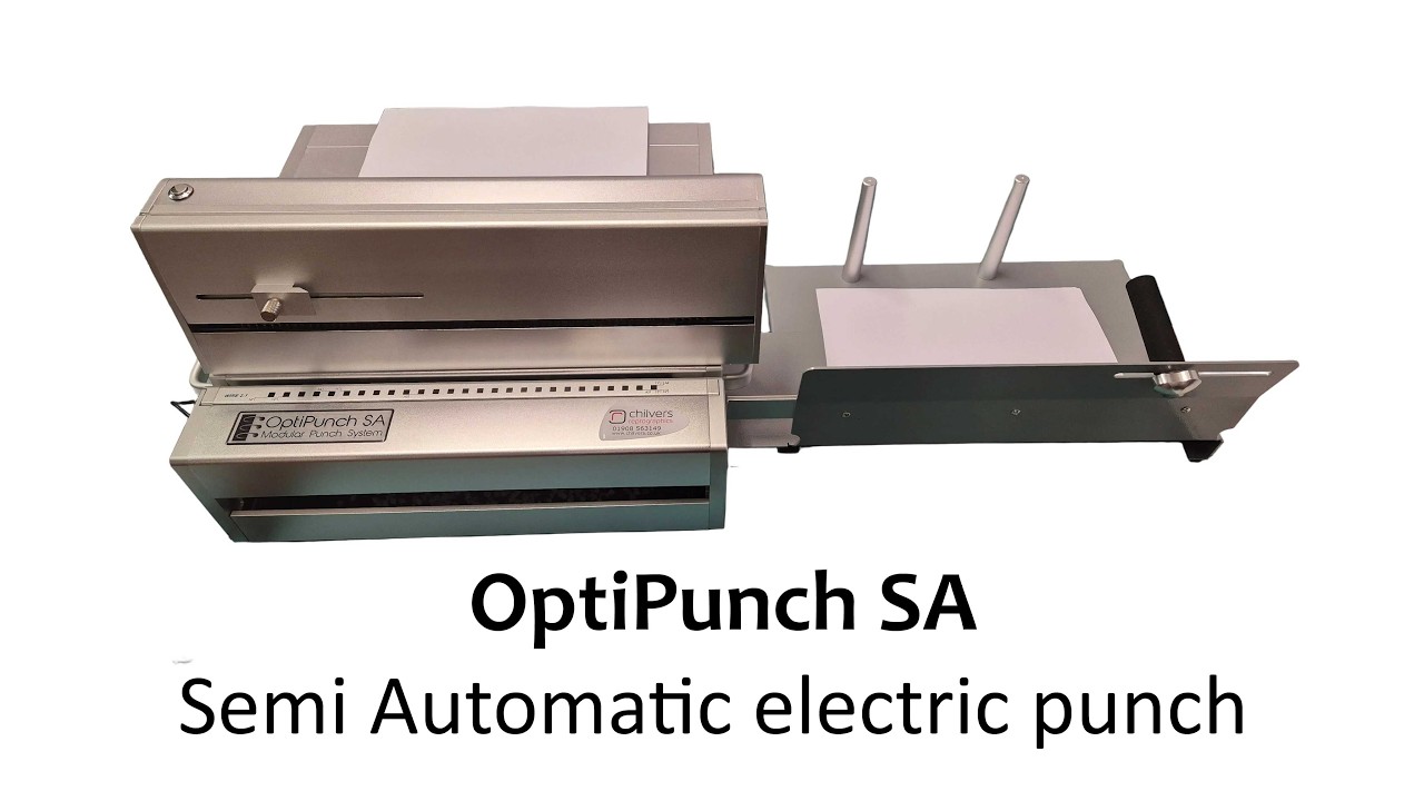 Полуавтоматический электрический перфоратор OptiPunch SA