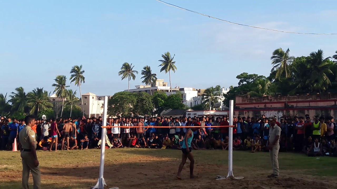 High jump in odisha police puri