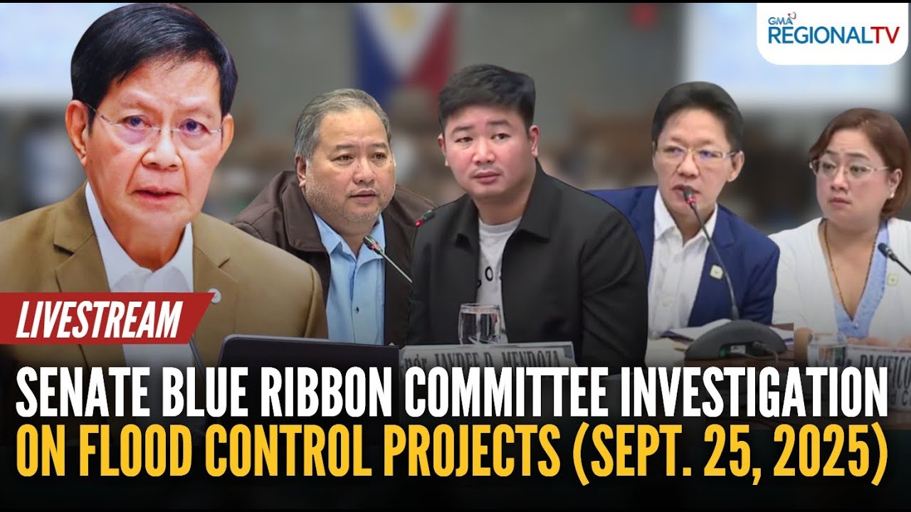 LIVE - Senate continues investigation on flood control projects - REPLAY | GMA Regional TV
