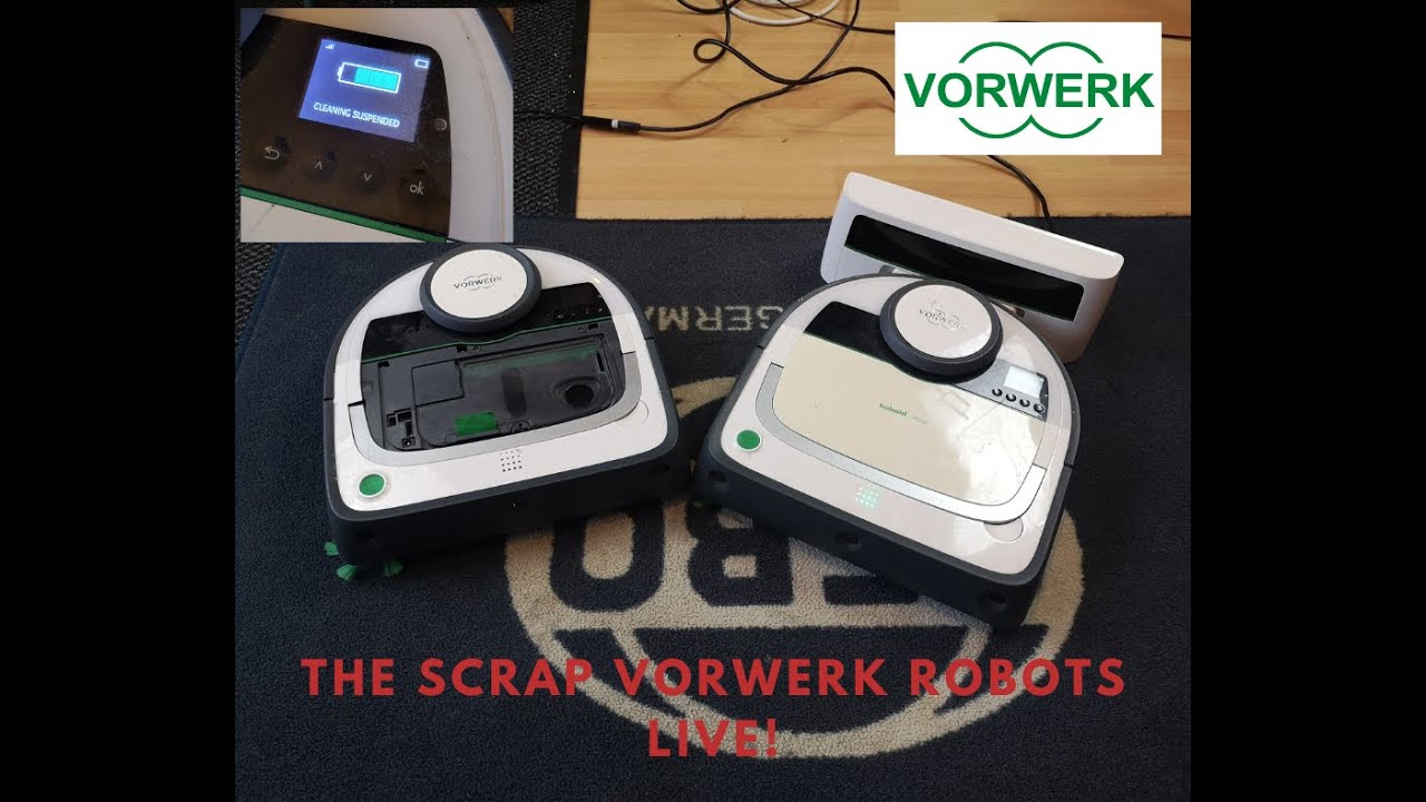 Fixing a SCRAP Vorwerk VR200 Robot Vacuum!