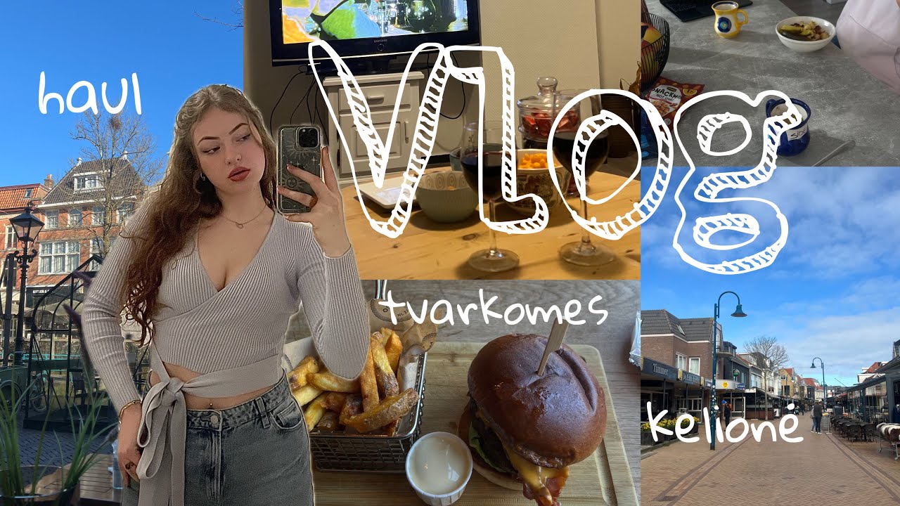 Vlog/ gyvenimelis Nyderlanduose, HAUL, keliaujam i Alkmaar