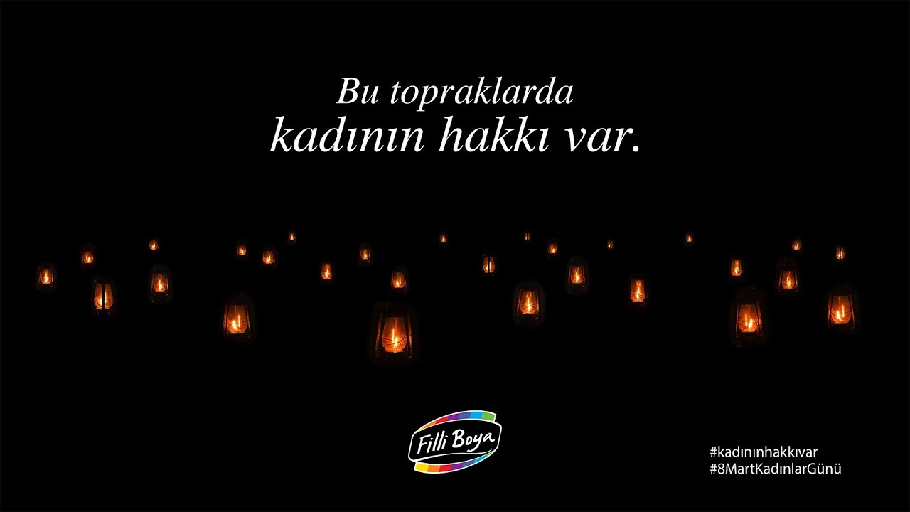 Bu topraklarda kadının hakkı var...