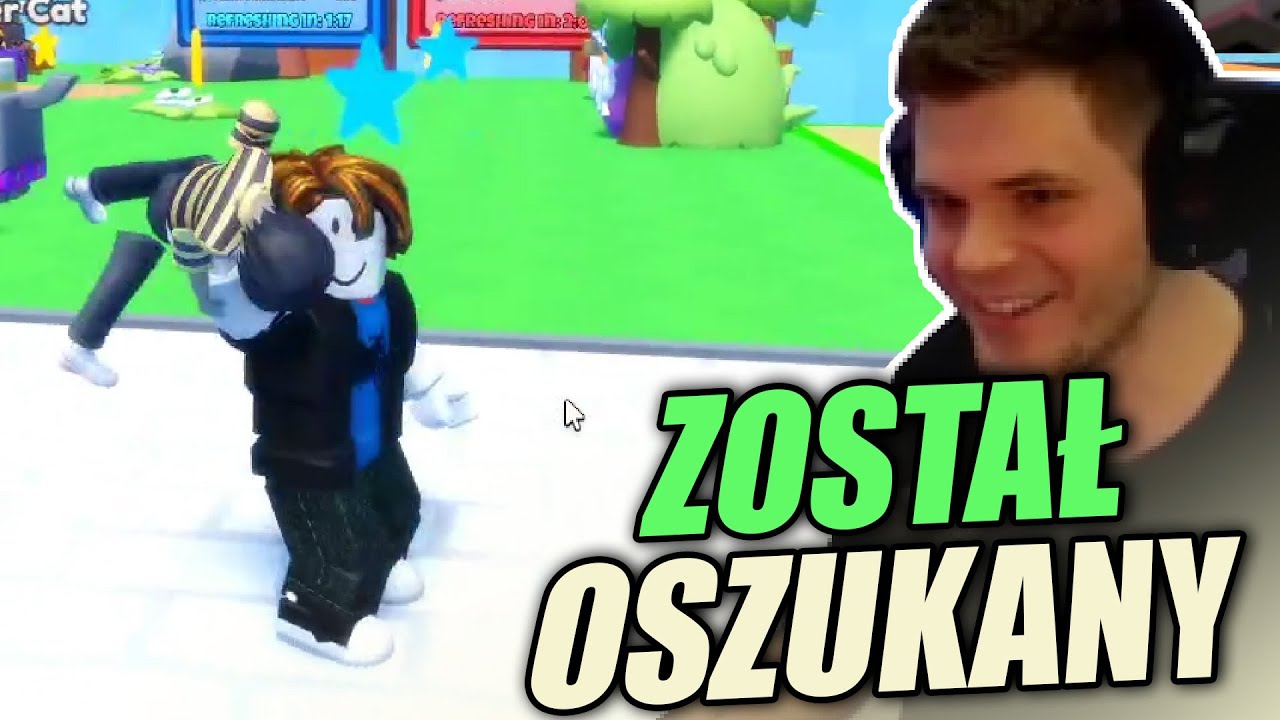 GUCIO | ROBLOX | GUCIO ZOSTAŁ OSZUKANY | NAJLEPSZE MOMENTY STRIMA #405