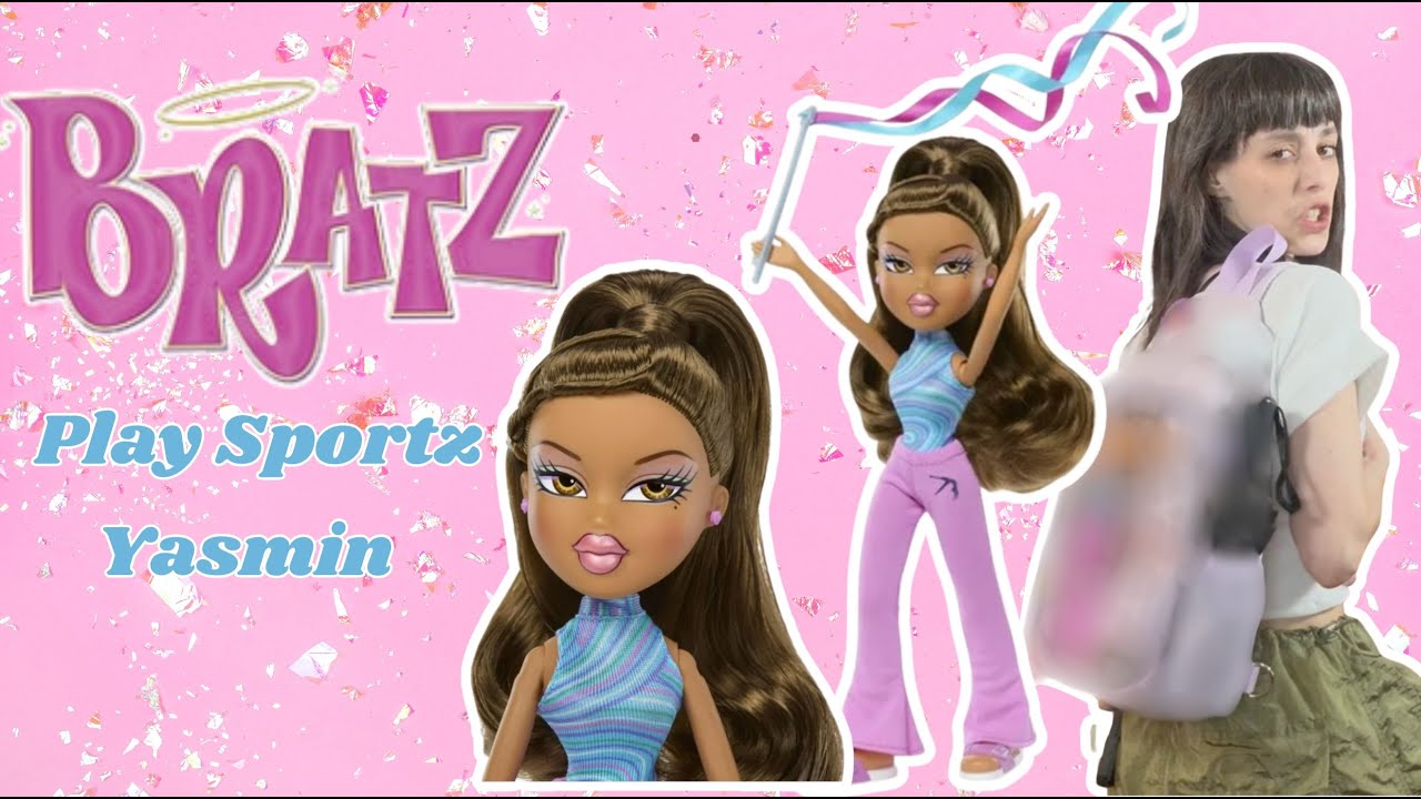 The NEW Bratz Play Sportz Yasmin with Custom Ita Bag Display!