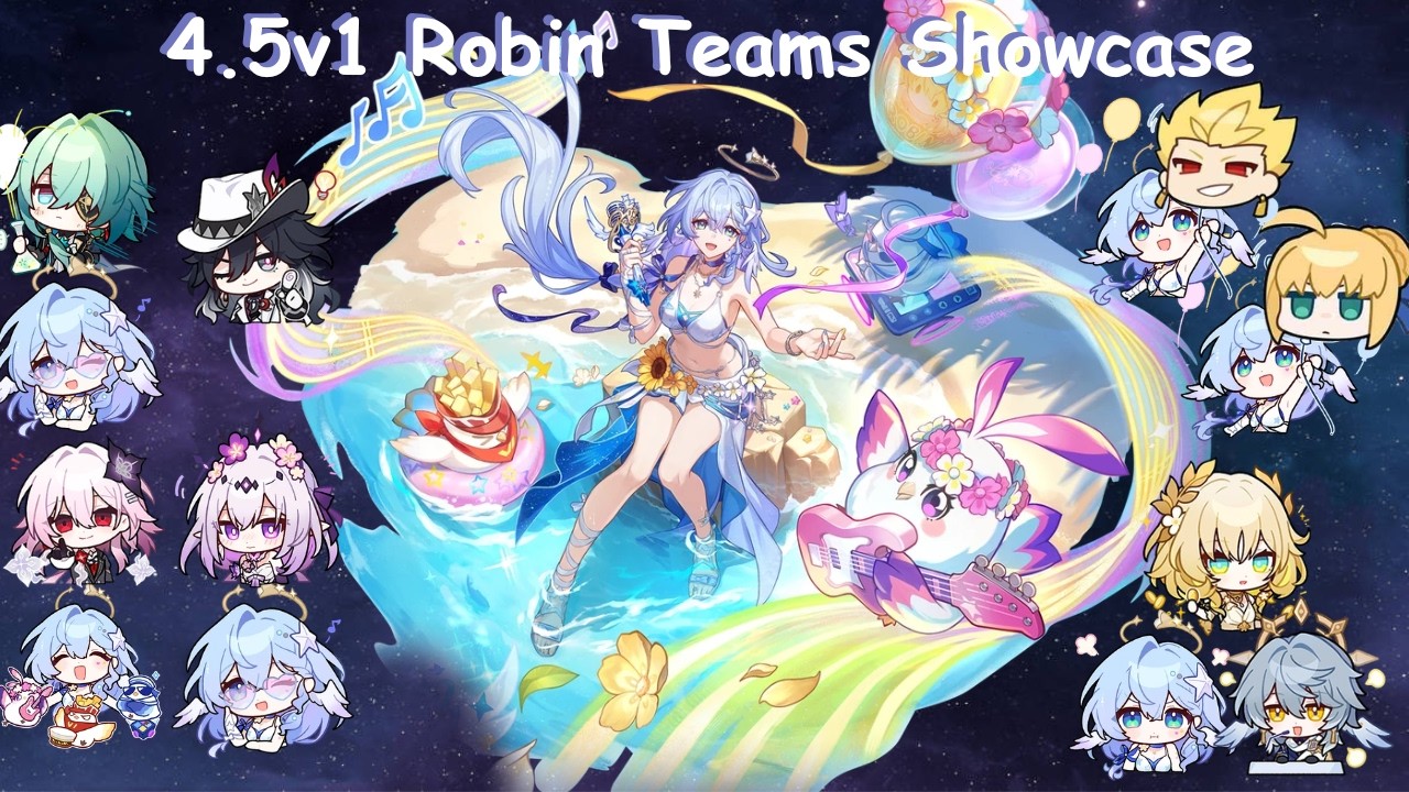 4.5V1 | HSR Robin Summeretto Teams Showcase | Moc 12