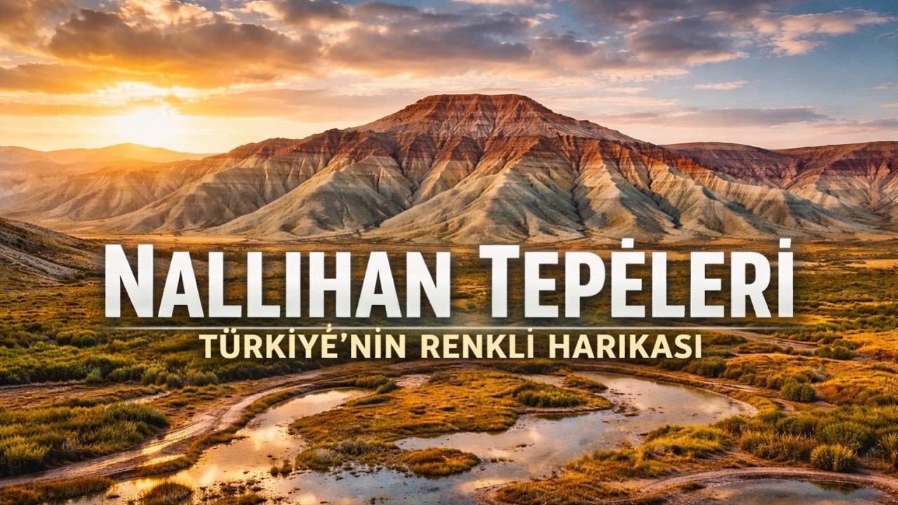 NALLIHAN G&Ouml;KKUŞAĞI TEPELERİ | ANKARA (4K DRONE &Ccedil;EKİMİ)